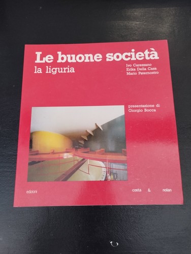 Libro buone società la - buone,