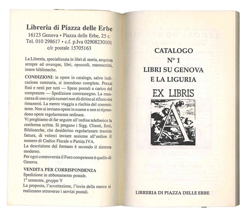 Catalogo libri su - catalogo, n.